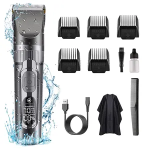 Professional and rechargeable electric body split end nose hair trimmer for men
