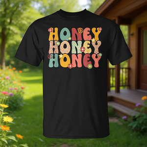 Camiseta Honey Grandma Groovy Honey Grandmother - Product Image 3