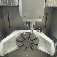 Centre d'usinage vertical 5 axes COORAY TG260 avec commande CNC Fanuc, pour usinage de pièces en acier inoxydable de moyenne taille