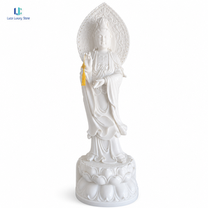 รูปปั้นพระโพธิสัตว์กวน<span class=keywords><strong>อิ</strong></span><span class=keywords><strong>ม</strong></span>หินอ่อนลูก้าสีขาว |   พระโพธิสัตว์พระแ<span class=keywords><strong>ม</strong></span>่<span class=keywords><strong>กวน</strong></span><span class=keywords><strong>อิ</strong></span><span class=keywords><strong>ม</strong></span>แบบยืน แกะสลักด้วยมือ ฐานดอกบัว สำหรับบ้าน/วัด ขนาดสั่งทำได้ - Product Image 1