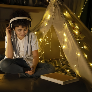 Luci a LED a Forma di Ghiacciolo per <span class=keywords><strong>Soffitto</strong></span>, Luci Scintillanti Natalizie a Filo per Feste, Centri Commerciali, Cortili, Decorazioni Interne ed Esterne - Product Image 3