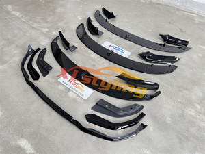 XLstyling Voiture MP Noir Brillant Avant Splitter Spoiler Lèvre pour BMW F20 F30 F32 F10 G20 G22 G30 E90 E92 LCI G60 G01 G05 - Product Image 6