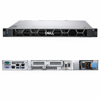 Serveur Dell R260 1U à profondeur réduite pour montage en rack, socket unique, 4 DIMM DDR5 PCIe 4.0 pour la virtualisation et l'informatique de périphérie (Near Edge Computing) pour PME