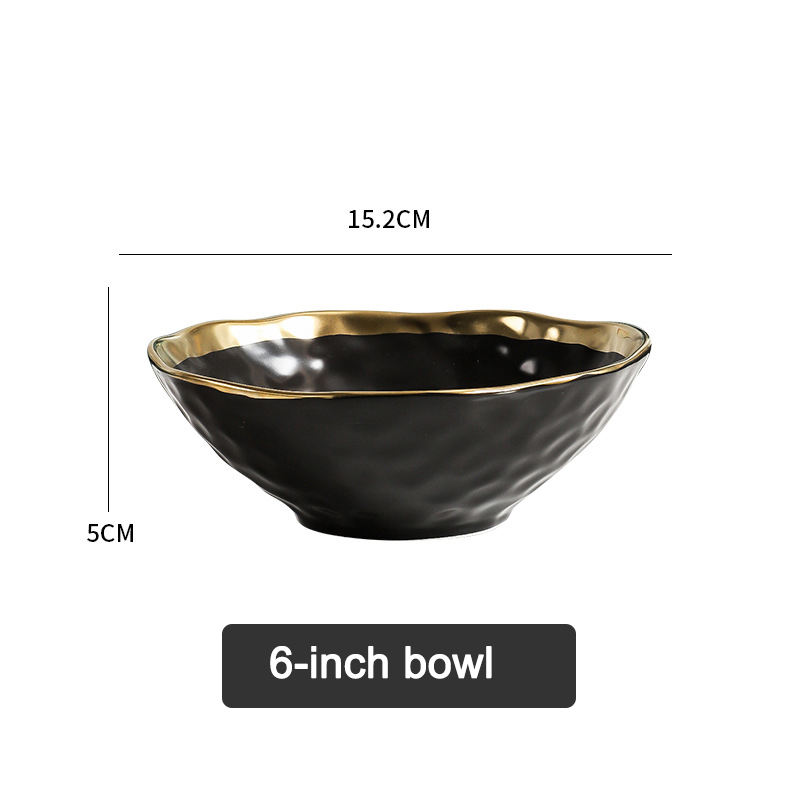 Ciotola da 6 pollici-nera
