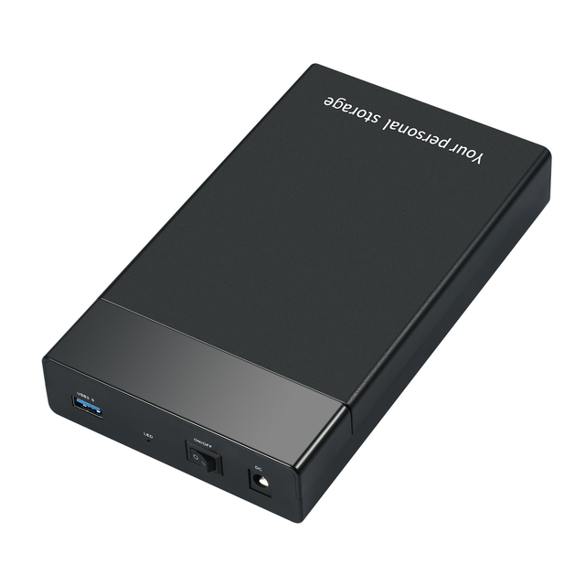 5Gbps USB 3.0 External 2.5" 3.5 Inch SATA SSD Hard Drive HDD Enclosure CasePush-pull Style External Mobile Hard Disk Box