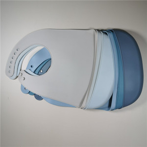 Nouveaux produits 2020 lavable imperméable résistant aux taches et aux odeurs jetable bébé bavoir bébé <span class=keywords><strong>bave</strong></span> bavoir en silicone - Product Image 6