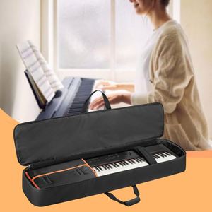Échantillon gratuit Housse de protection personnalisée imperméable pour clavier musical Étui de transport pour clavier numérique Sac pour clavier 61 touches - Product Image 4