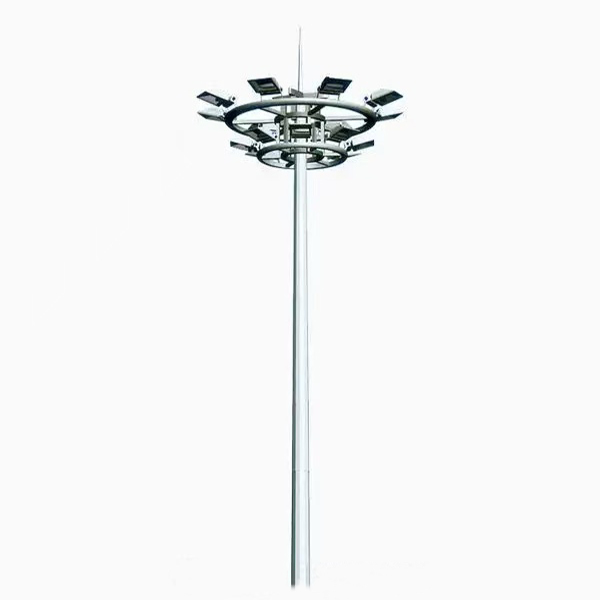 Factory Price Hot Dip Galvanised Powder Spraying Customized 15-45 Meters High Mast Light with Lifting System High Mast Light