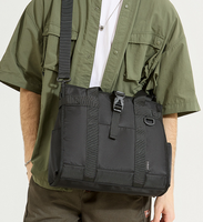 Sac fourre-tout fonctionnel à boucle rapide pour homme, mallette de travail convertible avec large sangle, sac à main pour ordinateur portable, idéal pour les activités de plein air, les affaires décontractées, les week-ends et les voyages