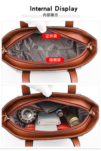 New Ladies Crossbody Hand Bag Fashion Pattern PU Shoulder Bag Designer Handbags Brands Women Luxury Purse - Product Image 3