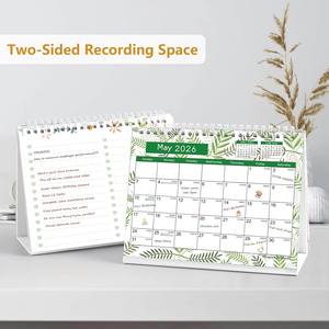 Nouvel Arrivage Calendrier de <span class=keywords><strong>Bureau</strong></span> 2026 avec 234 Autocollants de Rappel Mini Calendrier de Table pour la Gestion du Calendrier au <span class=keywords><strong>Bureau</strong></span>, à la Maison et à l'École - Product Image 1