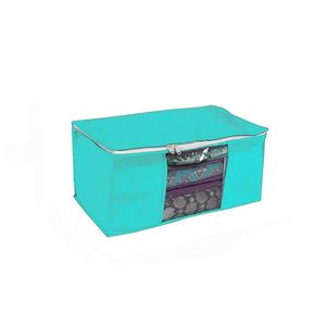 Bolsa de almacenamiento de Sari transparente de alta calidad hecha a mano para mujer - Product Image 2