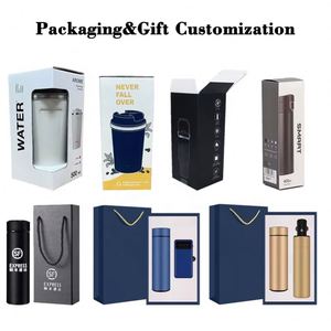 XDH320 Customized Logo LED <b>Flasks</b> Vacuum Insulated <b>Drink</b> Bottle Gift Box for Promotion Custom Temperature Display Smart Thermos - Product Image 5