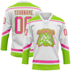 Vêtements de sport de haute qualité, design personnalisé, logo d'équipe imprimé, maillot de hockey sur glace, uniforme - Product Image 3