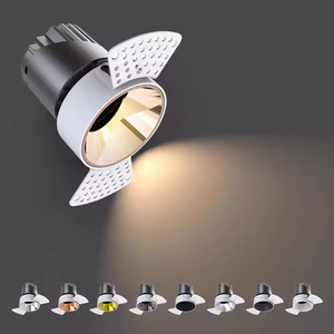 Đèn âm trần thương mại cao cấp mạ vàng, đèn spotlight âm trần, đèn <span class=keywords><strong>led</strong></span> công suất cao CRI 90, 3 bóng - Product Image 4