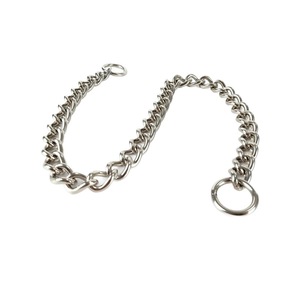 Collier pour chien en acier inoxydable réglable avec rivets, motif uni, idéal pour l'entraînement et la promenade quotidienne - Product Image 5