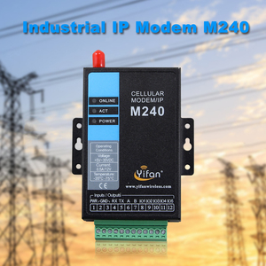 M240 LTE CAT4 CAT1 산업용 셀룰러 4G 무선 모뎀 RS232/RS485 외부 150mbps 전송 속도 IoT - Product Image 6