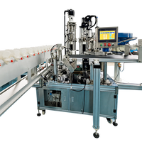 Machine de remplissage automatique de produits chimiques de haute précision 10:1 de 825 ml, avec servomoteur, contrôle PLC par écran tactile, conception anti-fuite et nettoyage facile
