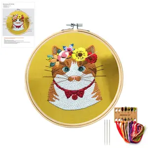 Full Range Embroidery Kit DIY Cross Stitch Kits For Adult Crafts Embroidery Starter Kit Cross Stitch Embroidery