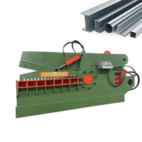Máquina de cizalla de cocodrilo hidráulica de acero, máquina de corte de chatarra de batería, deflector de trituración