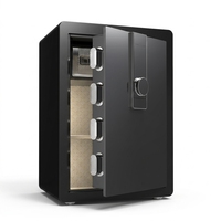 Armoires de rangement pour équipement de bureau, vente directe usine, grande capacité, coffre-fort à empreinte digitale, boîte de sécurité grande capacité pour la sécurité à domicile et au bureau