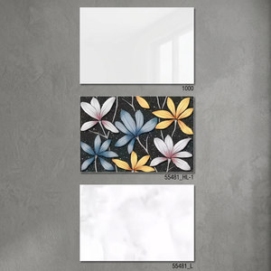 Vente 300x450mm Carreaux de mur en céramique numérique 3D pour cuisine centre commercial hall 30x45cm 12x18 blanc et noir pur - Product Image 6