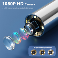 Caméra d'oreille intelligente visible Q13, appareil de nettoyage du conduit auditif numérique 1080P, otoscope numérique pour toute la famille