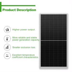 Stock UE <span class=keywords><strong>JA</strong></span> <span class=keywords><strong>410</strong></span> Watts 450 Watts 580 Watts Module PV Panneaux photovoltaïques demi-cellule Panneaux solaires monocristallins - Product Image 2