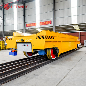 Chariot de transfert électrique sur rail pour atelier, robuste, 20T, personnalisé - Product Image 2