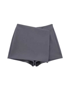 Fabricantes al por Mayor de Culottes Cortos Asimétricos Casuales de Moda - Product Image 3