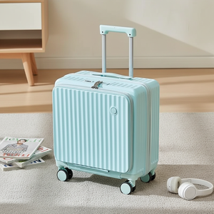Maleta de Viaje con Ruedas Giratorias, Diseño Moderno, Gran Capacidad, Impermeable, ABS+PC, Cierre de Cremallera con Candado, Asa Suave, <span class=keywords><strong>Organizador</strong></span>, Dibujos Animados - Product Image 1