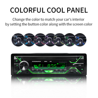 SHIYANG-lector de tarjetas USB/TF OEM ODM, luces coloridas, radio FM de alta fidelidad, salida de audio de cuatro canales, BT, reproductor MP3 de coche manos libres