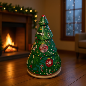 Homeera Decorative Christmas Tree Ornament Iron Tabletop Indoor No Light Sample Color S0047-5 - Product Image 2
