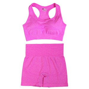 Traje de yoga impreso de suministro del fabricante Conjunto de yoga atlético de moda para mujer - Product Image 1