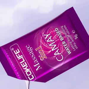 CokeLife Gel Lubrifiant Sexuel Corporel Lisse à Base d'Eau 5g Sachet OEM pour Femmes - Améliore le Plaisir Féminin - Product Image 1