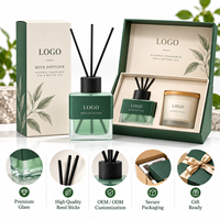 Diffuseur de parfum d'ambiance personnalisé 500 ml grande capacité, sans fumée, avec bâtonnets, pour huiles essentielles, aromathérapie, OEM