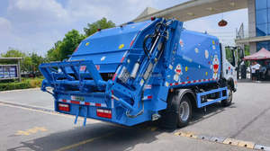 Camion Compacteur de Déchets 4x2 4000L – Véhicule de Collecte des Ordures – Vente Directe Usine – Moteur Composant Clé - Product Image 3