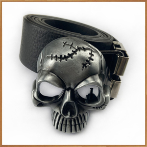 Boucle de ceinture <span class=keywords><strong>Jim</strong></span> <span class=keywords><strong>Jones</strong></span> Skull en alliage de zinc métallique de haute qualité pour femmes et hommes vente en gros - Product Image 6