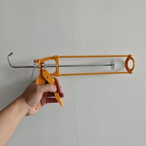Pistolet à mastic de qualité industrielle 300 ml, pistolet à silicone pour travaux de bricolage et de construction, pistolet à mastic manuel à économie d'effort - Product Image 2