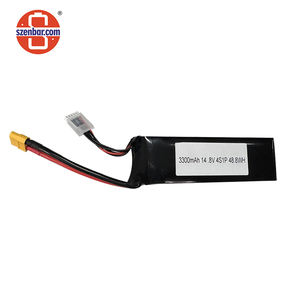 Batteria Lipo ad Alta Densità di Massa 3.3Ah 14.8v 48.8Wh per Droni a Decollo e Atterraggio Verticale e Droni per Mappatura - Product Image 2