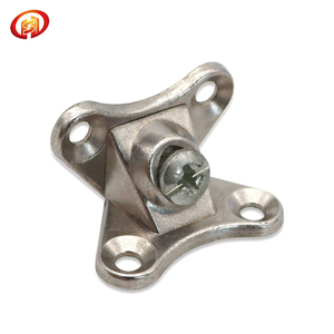 Soporte de Esquina para Muebles de Aleación de Zinc, Conector en Ángulo en Forma de Mariposa, Acabado Pulido en Níquel - Product Image 6