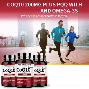 CoQ10 Ubiquinol Softgelsオメガ3サポート心臓脳健康抗酸化コエンザイムQ10ダイエットサプリメント工場 - Product Image 6