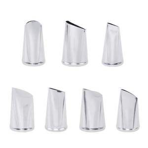 Stainless Steel Piping Tip Rose Shape 304 Metal Butter Icing Cake Decorating Tip Reusable For Birthday Cake - Product Image 5