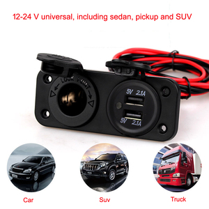 12v/24v 2.1A 1A sortie étanche Double USB changeur accessoire <span class=keywords><strong>prise</strong></span> de courant 24 <span class=keywords><strong>volts</strong></span> chargeur de <span class=keywords><strong>voiture</strong></span> - Product Image 4