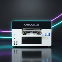 Impresora Plotter UV Automática Baysoon, Nueva, Tamaño Pequeño A4, DX7, XP600, Tinta UV 4050