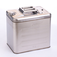 Couvercle carré en acier baril à huile grande capacité stockage épais réservoir d'essence Pot d'essence marque FUJI de haute qualité
