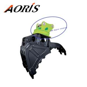 Mini Escavatore AORIS 1.5-3.5 Tonnellate con Benna Rotante, Apertura Massima della Mandibola 852mm, Cilindro Principale, Garanzia 1 Anno, Certificazione CE - Product Image 1