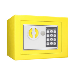 Nhỏ Mini Kỹ Thuật Số Thép Nhà An Toàn Với Chìa Khóa Và Vân Tay Khóa Tiền Ngân Hàng An Toàn An Ninh Hộp Cho Hộ Gia Đình Sử Dụng - Product Image 5