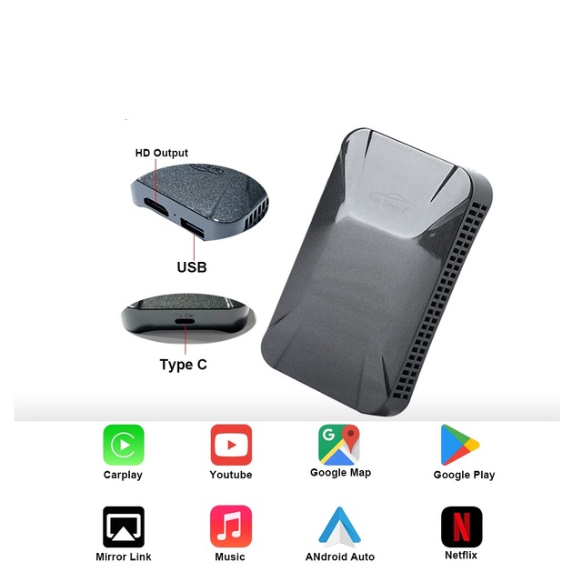 2022 Android 11 Carplay Ai Box Wireless Android Auto 4+64G Car Multimedia for Apple Carplay Ford Hyundai Honda Nissan Kia Toyota