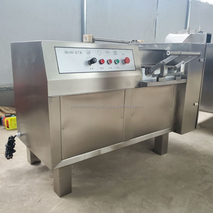 Coupe-fromage de dés de boeuf frais commercial Cubic Chicken Dicer Frozen Meat Cube Cut Machine - Product Image 6